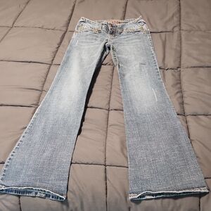 Hydraulic Light Blue Flare Jeans